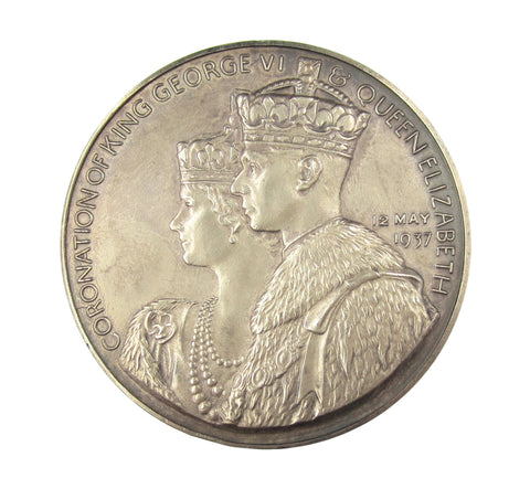 1937 National Maritime Museum 57mm Cased Silver Medal