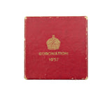 1937 George VI & Elizabeth Coronation 44mm Medal - Boxed