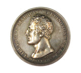 1812 British Army Enters Madrid 45mm Silver Medal - By Wyon