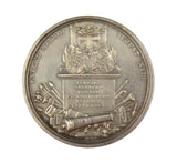 1812 British Army Enters Madrid 45mm Silver Medal - By Wyon