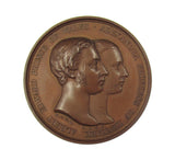 1863 Marriage Of Prince Of Wales 32mm Medal - By Wyon
