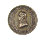 1852 Death Of The Duke Of Wellington 23mm Silver Medal - By Pinches