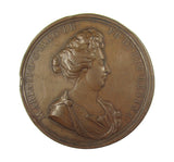 1690 Queen Mary As Regent 49mm Copper Medal - By Roettier