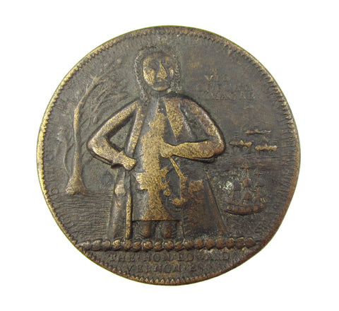 1739 Admiral Vernon 39mm Fort Chagre Medal