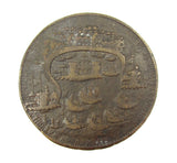 1739 Admiral Vernon 39mm Fort Chagre Medal