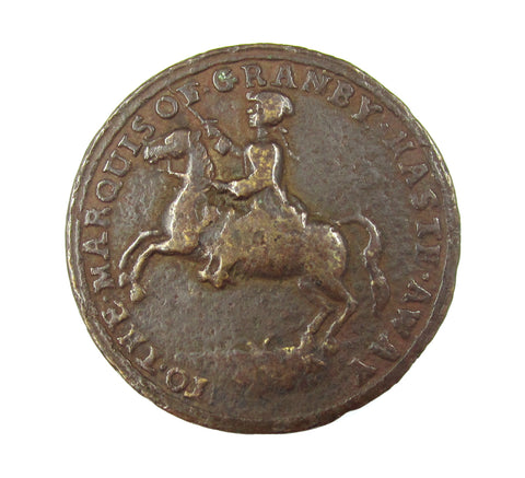 1761 John Manners Marquis Of Granby 34mm Medal