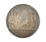 1821 Coronation Of George IV 35mm Silver Medal - By Pistrucci