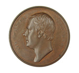 1832 Death Of Sir Walter Scott 49mm Medal - By Bain