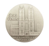 1965 Westminster Abbey Anniversary 57mm Silver Medal - Cased