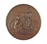 1846 Henry Hardinge Treaty Of Lahore 58mm Medal - By Adams