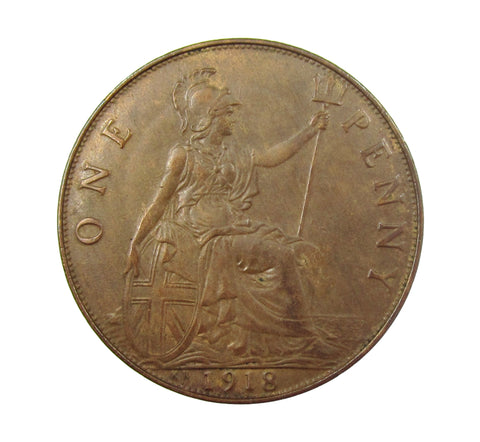 George V 1918 KN Penny - NEF