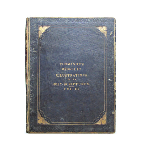 c.1830 Volume V Set Of 12 x Holy Scripture 73mm Medals - By Thomason