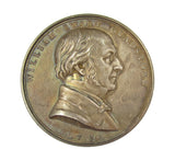 1879 William Gladstone 70th Birthday 44mm Silver Medal - By Wyon