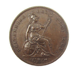 Victoria 1858 Penny - EF