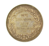 1879 William Gladstone 70th Birthday 44mm Silver Medal - By Wyon