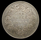 India Victoria 1862 Rupee - GVF