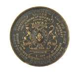 1759 British Victories Of 1758 & 1759 43mm Brass Medal