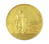 1802 Death Of Duke Of Bedford 42mm Gilt Medal - By Hancock