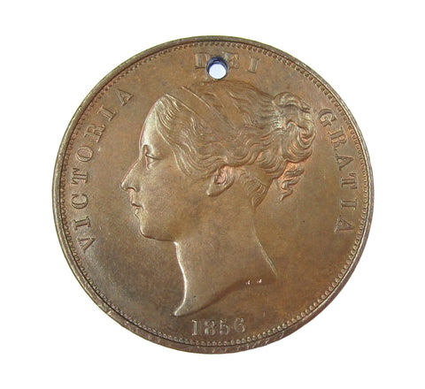 Victoria 1856 Penny - GEF