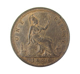 Victoria 1860 Penny - Freeman 10 - UNC