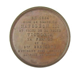 France 1854 Alliance Of England, France & Turkey 36mm Bronze Medal