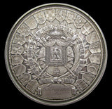 France 1855 Universal Exposition 60mm Silver Medal - Cased
