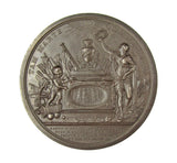 Sweden 1793 Gustav III 56mm Memorial Medal - By Kuchler