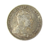 Canada Edward VII 1909 25 Cents - Good Fine