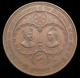 1887 Mayoralty Of The City Of London 81mm Medal - By Kirkwood