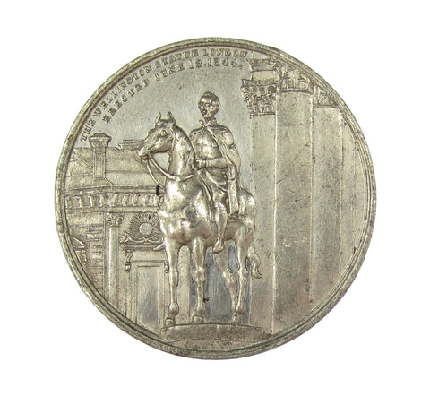 1844 Opening Of The Royal Exchange 38mm Medal - By Taylor