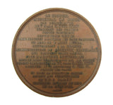 France 1840 Dijon Source du Rosoir 69mm Medal - By Caque