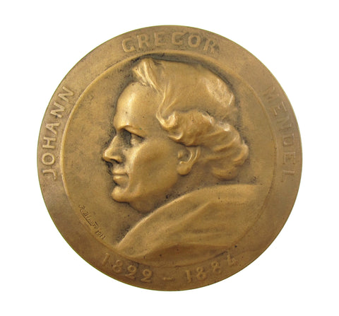 France 1911 Paris International Genetics Congress 60mm Medal