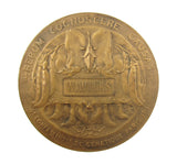 France 1911 Paris International Genetics Congress 60mm Medal