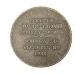 1936 Edward VIII Abdication 32mm Medal
