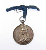 1854 Bath Bluecoat School 'The Brodrick Medal' - Silver 45mm Medal