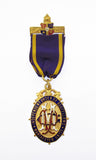 1938 Manchester Order Of Oddfellows 9ct Gold Masonic Medal