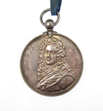 1854 Bath Bluecoat School 'The Brodrick Medal' - Silver 45mm Medal