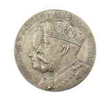 1935 George V Jubilee 32mm Silvered Medal