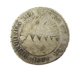 Central American Republic 1831 1 Real - Fine