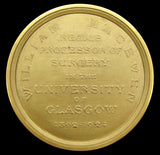 1926 University Of Glasgow William Macewen 97mm Cased Medal