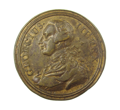 1760 Accession Of George III 'Entirely British' 36mm Medal - By Kirk