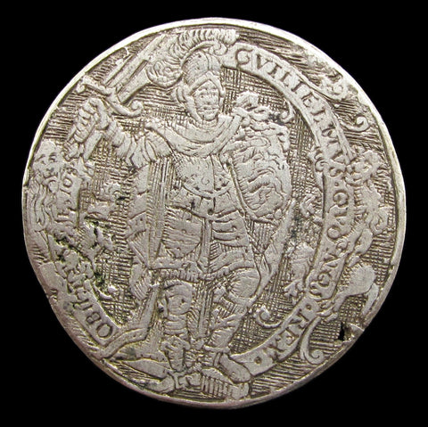 c.1632 King William I Silver Counter - By De Passe
