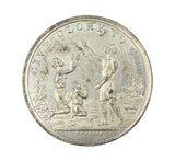 1834 Abolition Of Slavery 32mm White Metal Medal - By Halliday