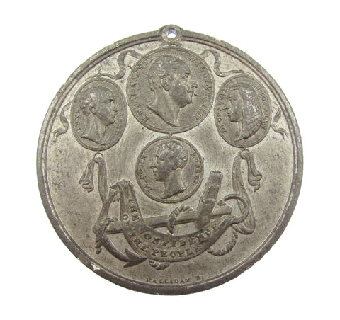 1832 Reform Bill 51mm WM Medal - By Halliday