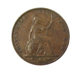 Victoria 1844 Farthing - Fine