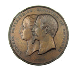 France 1855 Palace of Industry 49mm Medal - By Wiener