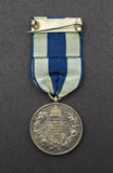1897 Victoria Diamond Jubilee Silver Medal & Miniature By Emptmeyer