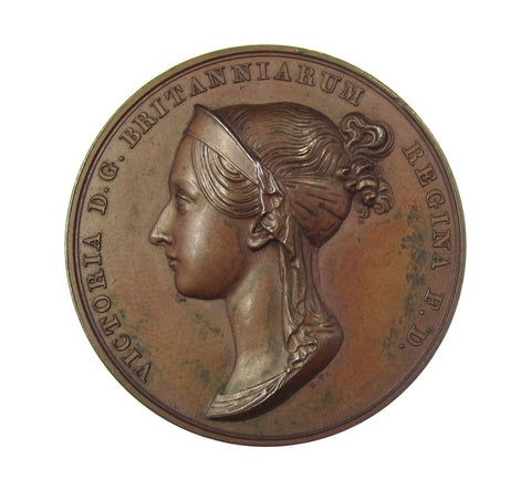 1838 Victoria Coronation Official Royal Mint Bronze Medal