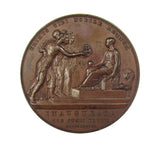 1838 Victoria Coronation Official Royal Mint Bronze Medal