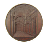 France 1858 St Genevieve's Pantheon 60mm Medal - By Wiener